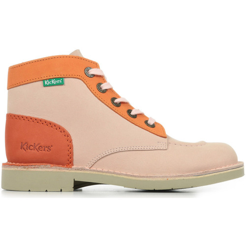 Chaussures Femme Boots Kickers Kick Col Rose