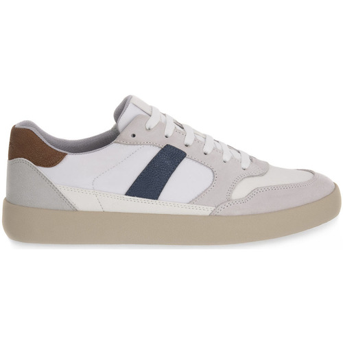 Chaussures Homme Baskets mode Geox C1260 AFFILE Blanc