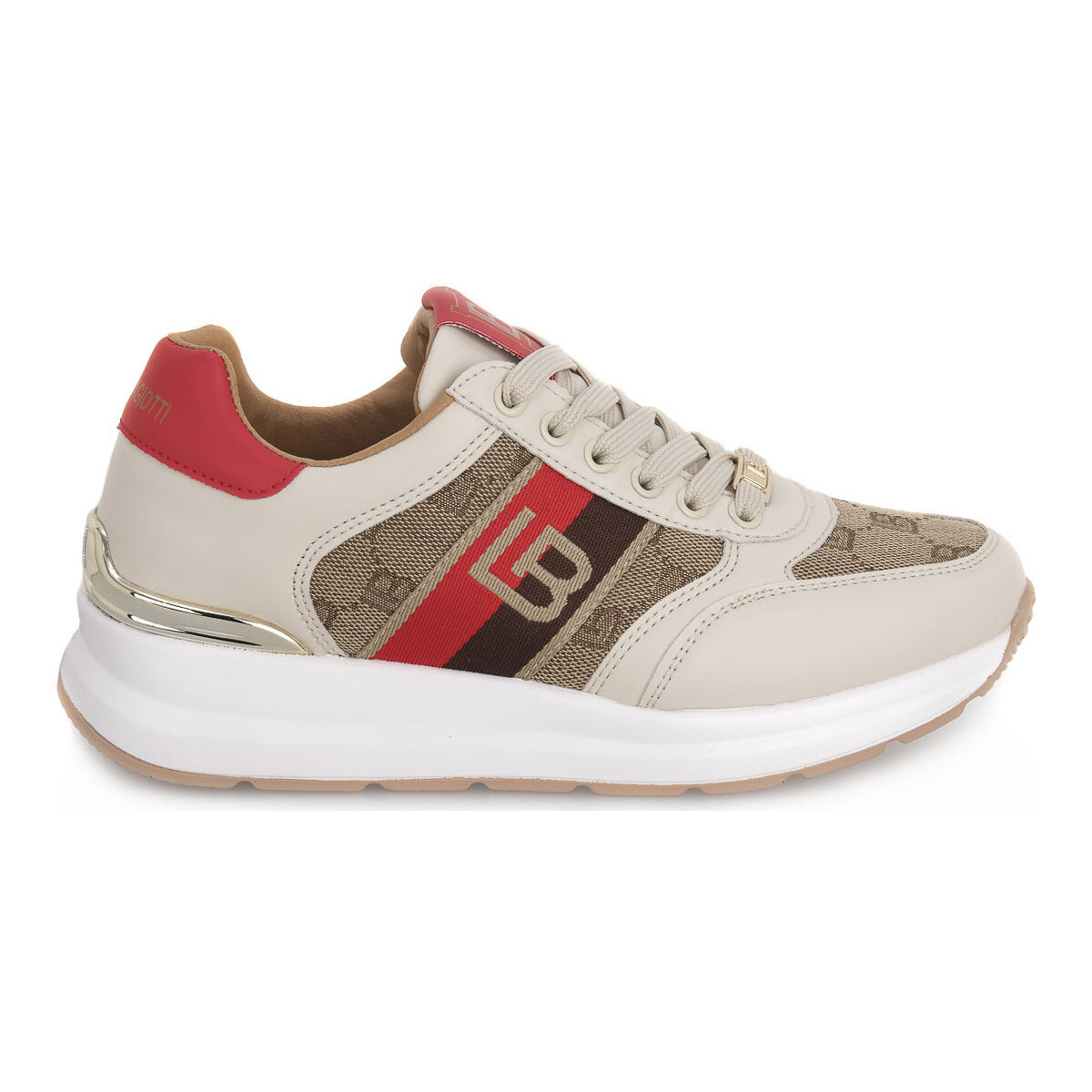 Chaussures Femme Baskets mode Laura Biagiotti SNEAKERS Beige