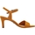 Chaussures Femme Sandales et Nu-pieds Tamaris Sandales à Talon Cuir Touch-It Orange