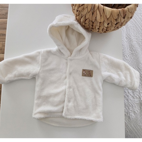 Vêtements Enfant Polaires Jacadi Veste polaire 3 mois Blanc