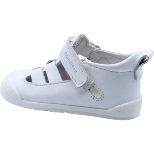 Chaussures Fille Baskets mode Blanditos Semi-ouvertes Barefoot Mar Blanc Blanc