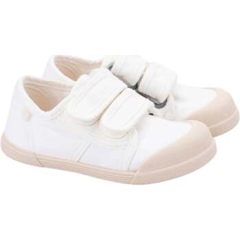 Chaussures Fille Baskets mode IGOR Rose is in the air Blanc