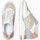 Chaussures Femme Baskets mode Mephisto Sneakers en cuir ELINE PERF Blanc