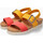 Chaussures Femme Sandales et Nu-pieds Mephisto Sandales en cuir MAGGY Orange