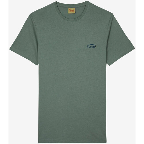 Vêtements Homme Chemise Imprimée P2cecilia Oxbow Tee shirt manches courtes graphique TAAROA Vert