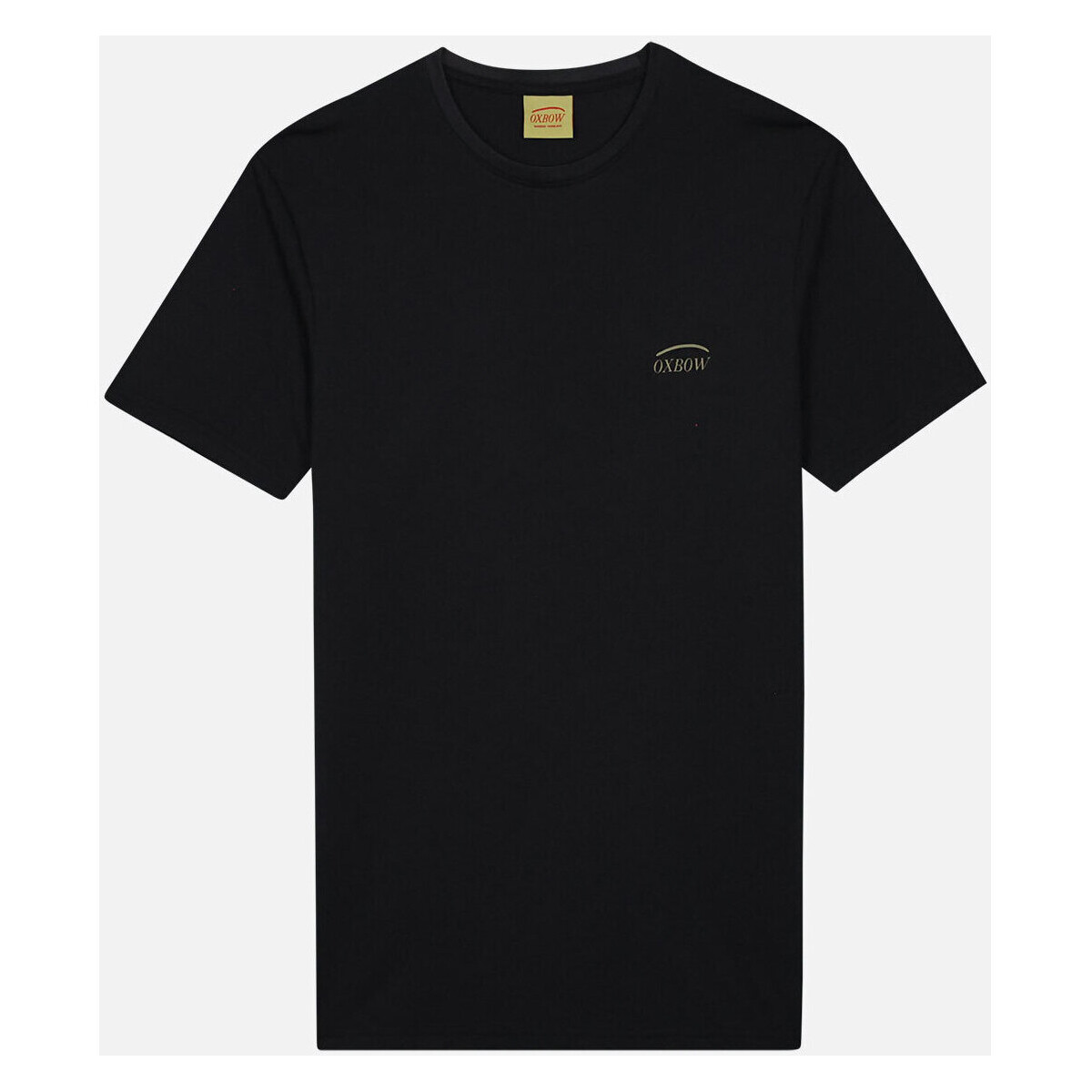 Vêtements Homme T-shirts manches courtes Oxbow Tee shirt manches courtes graphique TAAROA Noir