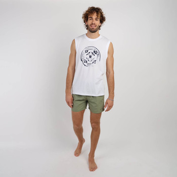 Oxbow Tee shirt sans manches graphique TOF Blanc
