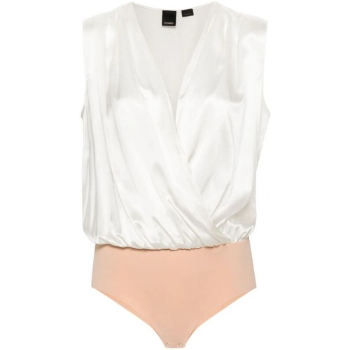 Vêtements Femme Gilets / Cardigans Pinko 100122A1RI Blanc