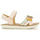 Chaussures Fille Sandales et Nu-pieds Shoo Pom SANDALE  GOA BUBULLE PINK-SILVER-PEACH Rose