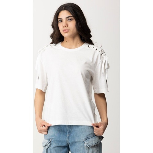 Vêtements Femme T-shirts & Polos Pinko 103438A1UA Blanc
