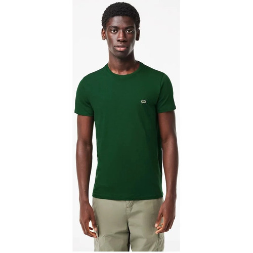 Vêtements Homme T-shirts manches courtes Lacoste TEE SHIRT Vert