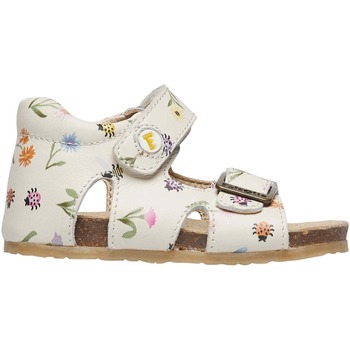 Chaussures Fille Timberland Greyfield Boots WMNS Falcotto Sandales en cuir à scratch et boucle BEA Blanc