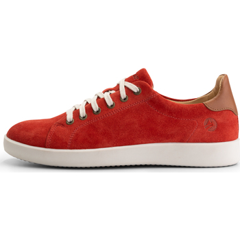 Chaussures Femme Baskets basses Travelin' Metz Suede Rouge