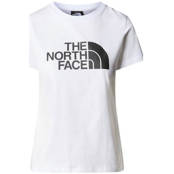 Vêtements Femme T-shirts manches courtes The North Face TEE SHIRT EASY BLANC - TNF BLACK - L Noir