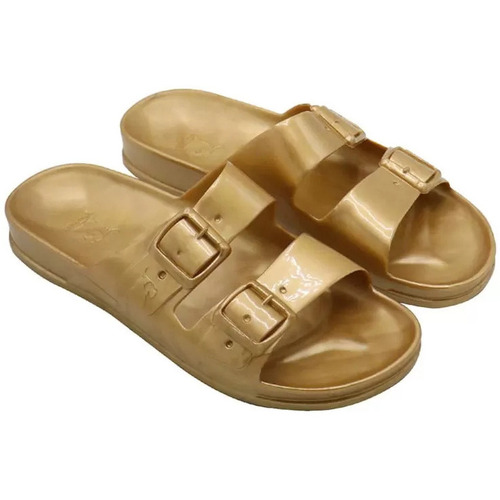 Chaussures Femme Sandales et Nu-pieds Cacatoès ANJO METALLIC - GOLD 05 / Jaune - #FFCE00