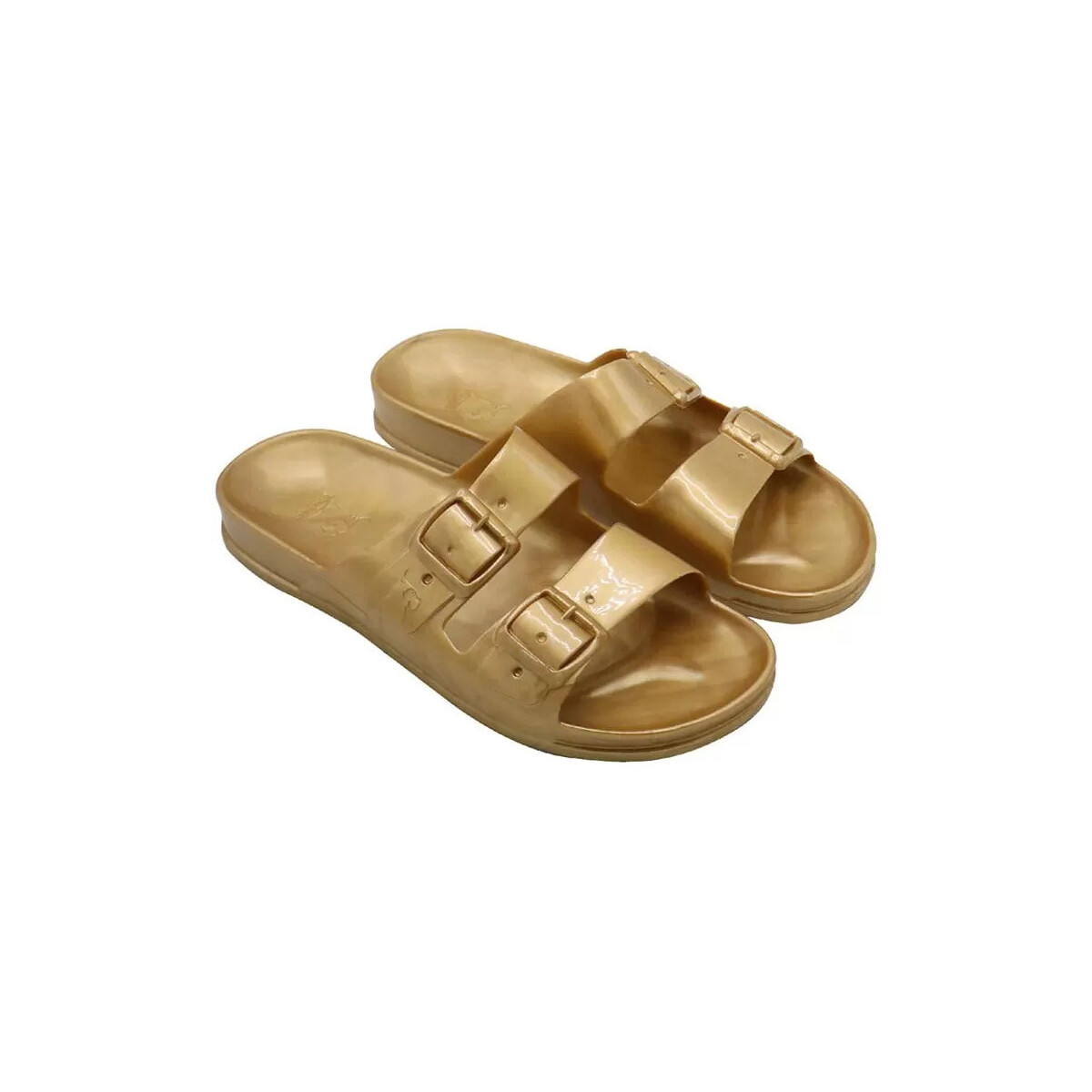 Chaussures Femme Sandales et Nu-pieds Cacatoès ANJO METALLIC - GOLD 05 / Jaune - #FFCE00