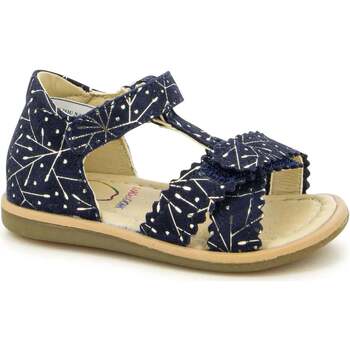 Chaussures Fille Sandales et Nu-pieds Shoo Pom Tity Cross Navy Marine