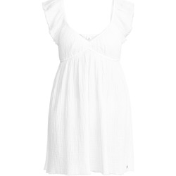 Vêtements Femme Robes Roxy Luna Mini Blanc