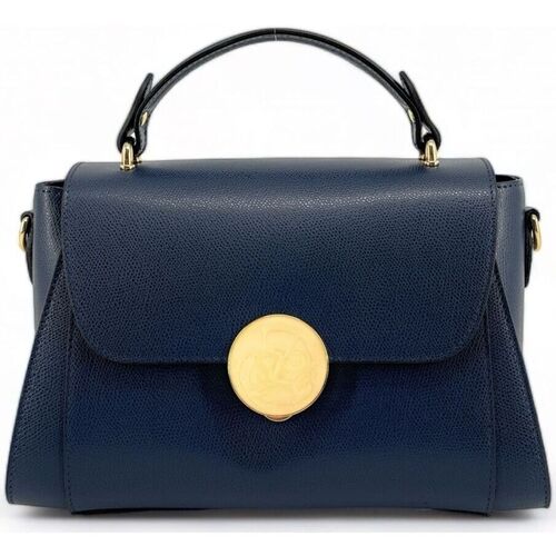 Sacs Femme Sacs porté main Whiskey Turnlock Legacy Vachetta Leather Shoulder Bag E2994 APOLLINE Bleu