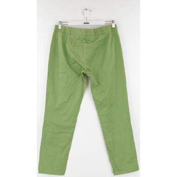 Missoni Pantalon droit en coton Vert