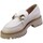 Chaussures Femme Mocassins Nacree 143824 Blanc