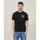 Vêtements Homme T-shirts & Polos Suns T-shirt à col rond  en coton avec logo multiple Noir