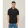 Vêtements Homme T-shirts & Polos Suns Polo homme  en piqué de coton noir Noir