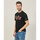 Vêtements Homme T-shirts & Polos Suns T-shirt à col rond  en coton avec logo Noir