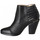 Chaussures Femme Bottes Salsa Bottines à talon avec détail Noir 113315 Noir