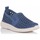 Chaussures Femme Slip ons Plumaflex 3707 Bleu