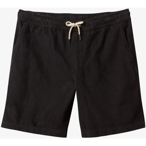 Vêtements Homme canal Shorts / Bermudas Quiksilver Taxer Cord Noir