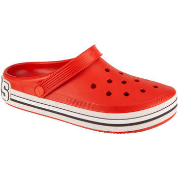 Chaussures Homme Chaussons Crocs Off Court Logo Clog Rouge