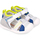 Chaussures Enfant Sandales et Nu-pieds Biomecanics SANDALES BIOMÉCANIQUES 242155-B SPORT BLANC_PISTACHE