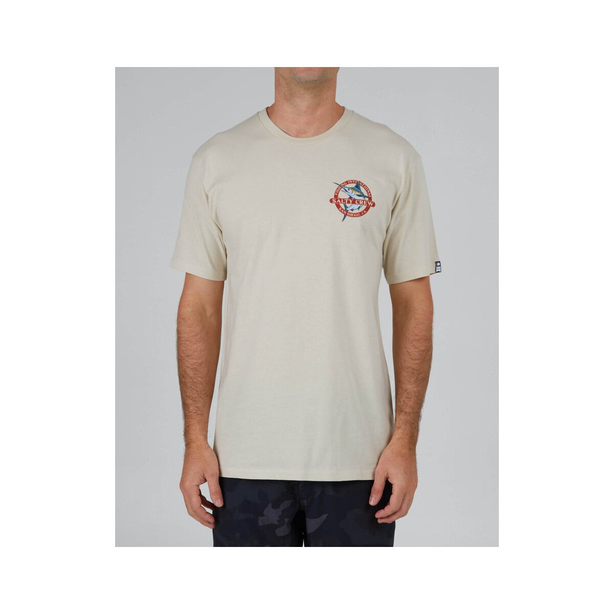 Vêtements Homme T-shirts manches courtes Salty Crew - INTERCLUB PREMIUM S/S TEE Beige