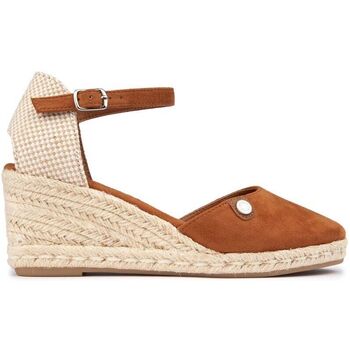 Chaussures Femme Espadrilles Refresh Rope Wedge Coins Marron