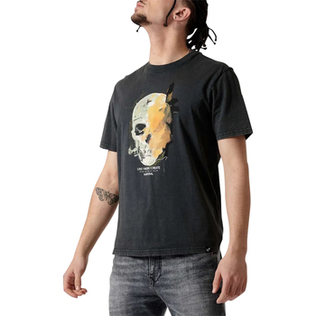 Vêtements Homme T-shirts & Polos Kaporal T-shirt coton col rond Noir