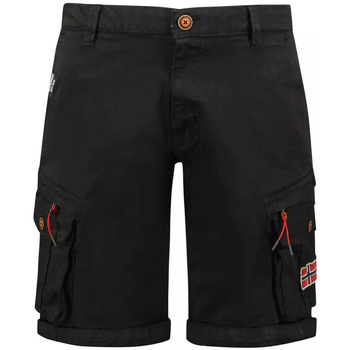 Vêtements Homme Shorts / Bermudas Geographical Norway Bermudas pour hommes Geo Norway PARENTO Noir