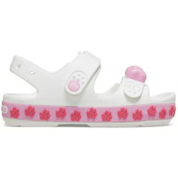 Chaussures Enfant Tongs Crocs SANDALE  CROCBAND CRUISER PET BLANC ROSE Blanc