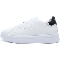 Chaussures New Baskets mode Sun68 Grace Leather Blanc