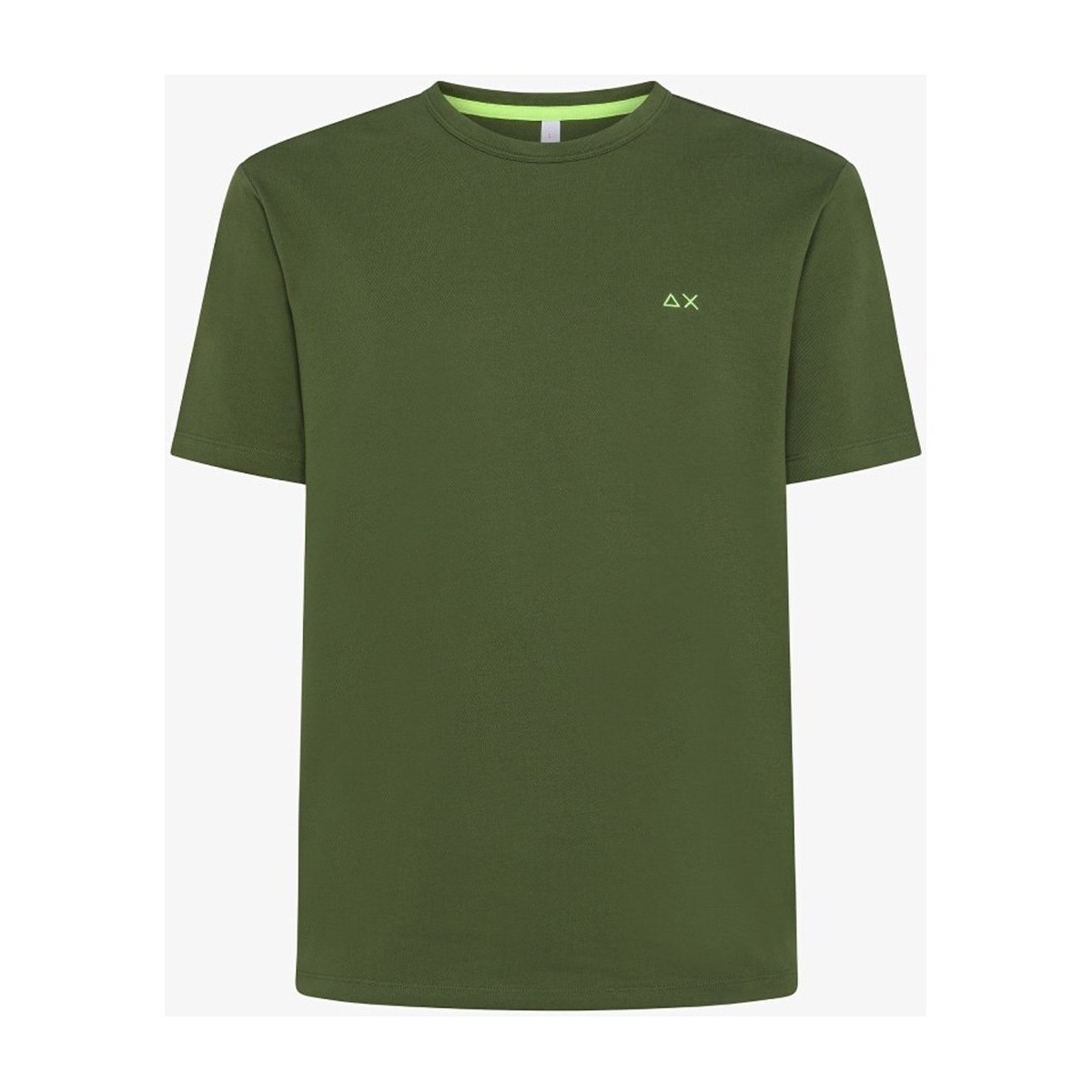 Vêtements Homme T-shirts manches courtes Sun68 T34123 T-Shirt/Polo homme Vert