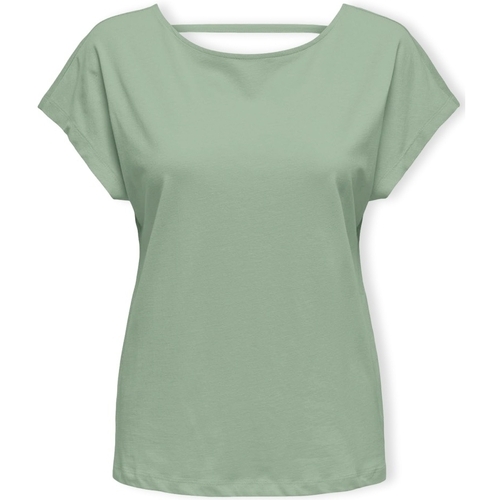 Vêtements Femme Tops / Blouses Only Top May Life S/S - Subtle Green Vert