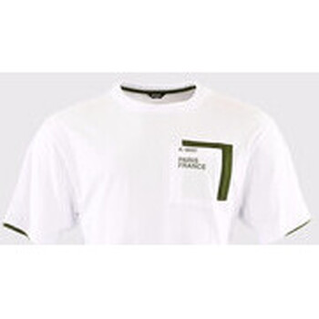 Vêtements Homme T-shirts manches courtes K-Way T-shirt Fantome blanc-047199 Blanc