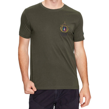 Vêtements Homme T-shirts manches courtes Aeronautica Militare TS2220J641 Vert