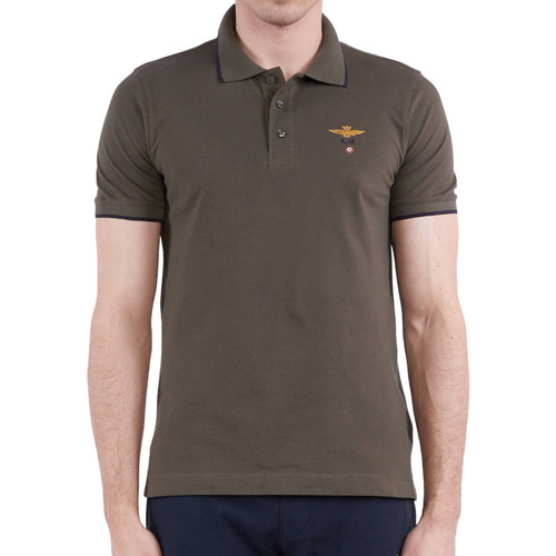 Vêtements Homme T-shirts manches courtes Aeronautica Militare PO1308P82 Vert