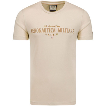 Vêtements Homme T-shirts manches courtes Aeronautica Militare TS2228J634 Blanc