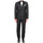 Vêtements Homme Costumes  Tagliatore SFBRDIONA01-550027 Noir