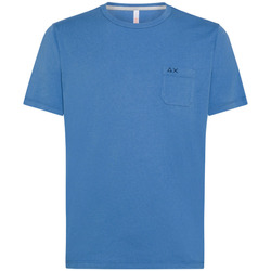 Vêtements Homme T-shirts manches courtes Sun68 T34101 Bleu