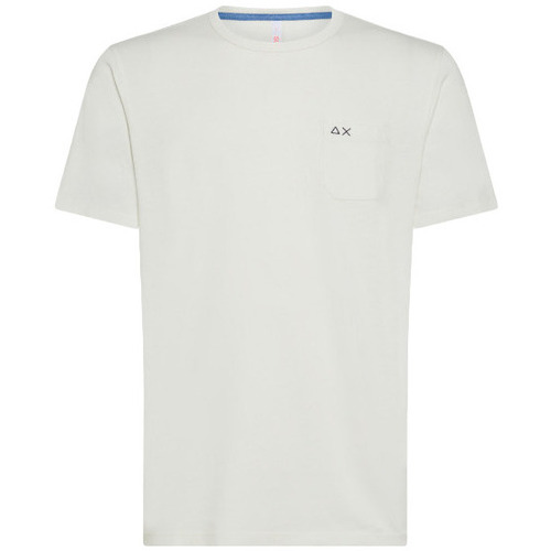 Vêtements Homme T-shirts manches courtes Sun68 T34101 Blanc