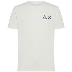 Vêtements Homme T-shirts manches courtes Sun68 T34105 Blanc